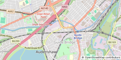 Map of Manchester