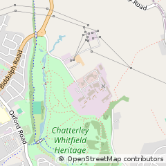 Map of Stoke-on-Trent, Staffordshire