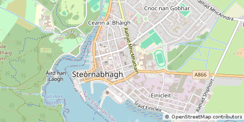 Map of Isle of Lewis