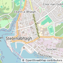 Map of Isle of Lewis