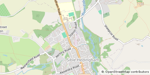 Map of Halstead
