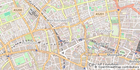 Map of London, Leicestershire