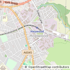 Map of Heywood
