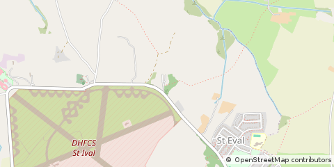 Map of Wadebridge, Cornwall