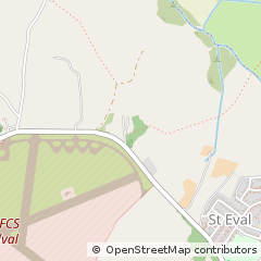 Map of Wadebridge, Cornwall