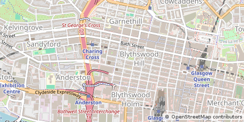 Map of Glasgow