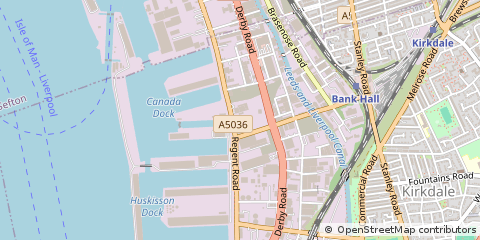 Map of Liverpool