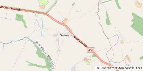 Map of Ashbourne