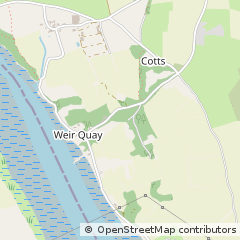 Map of Bere Alston Yelverton, Devon
