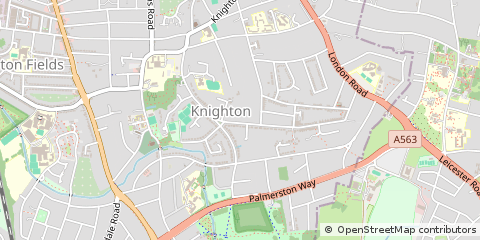 Map of Leicester