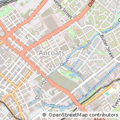 Map of Ancoats, Manchester