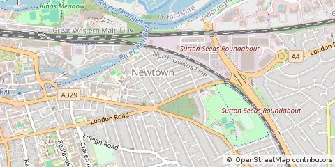Map of Reading