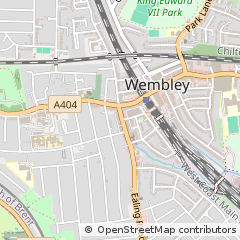 Map of Wembley