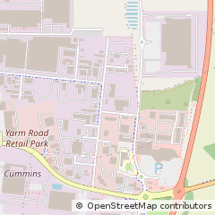 Map of Darlington, County Durham