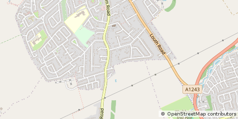 Map of Grimsby, North East Lincolnshire