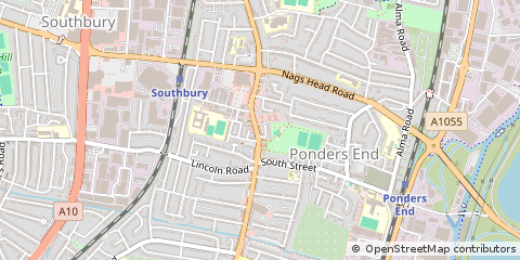Map of Enfield
