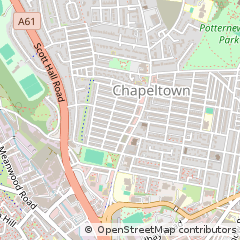 Map of Leeds