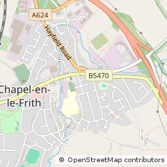 Map of High Peak