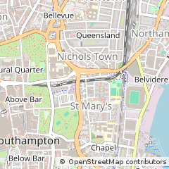 Map of Southampton