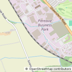 Map of Dunfermline, Fife