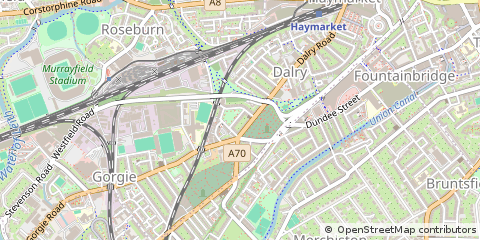 Map of Edinburgh