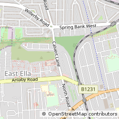 Map of Hull