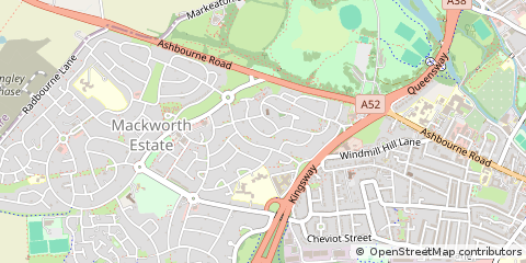 Map of Derby
