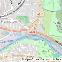 Map of Hampton