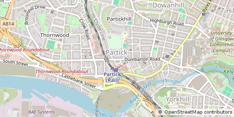 Map of Glasgow