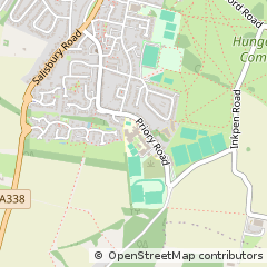 Map of Hungerford, Berkshire