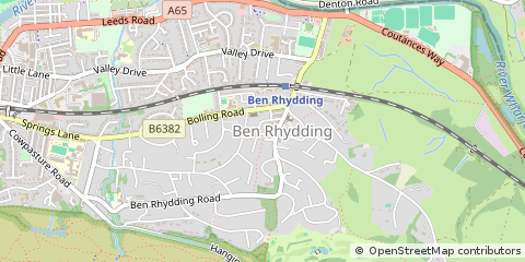 Map of Ilkley