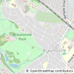 Map of Leicester
