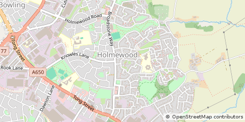 Map of Bradford