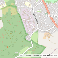 Map of Rugeley, Staffordshire