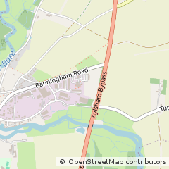 Map of Norwich, Norfolk