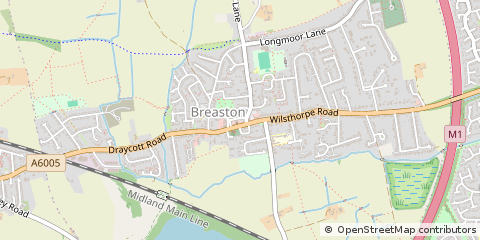 Map of Derby, Derbyshire