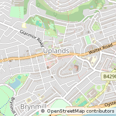 Map of Swansea