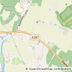 Map of Farnham, Surrey