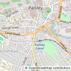 Map of Paisley