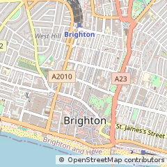 Map of Brighton, East Sussex