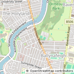 Map of Belfast