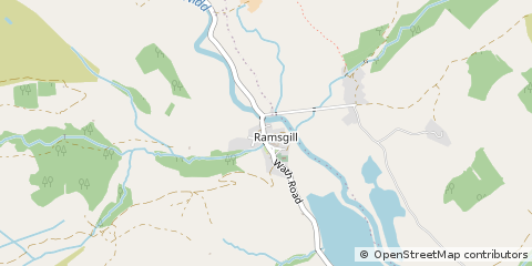 Map of Harrogate, North Yorkshire