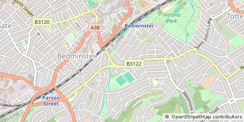 Map of Bristol