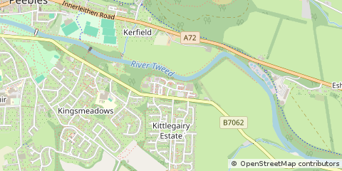 Map of Peebles