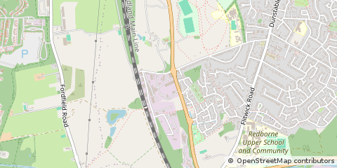 Map of Ampthill, Beds