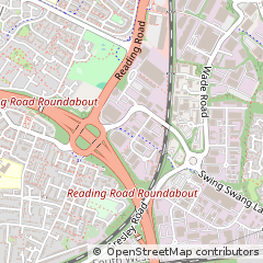 Map of Basingstoke, Hampshire