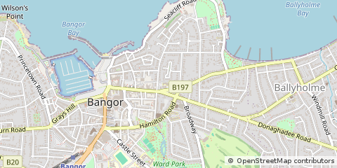 Map of Bangor