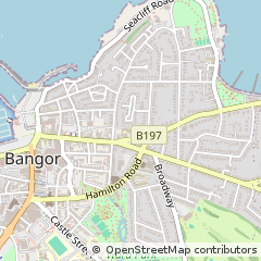 Map of Bangor