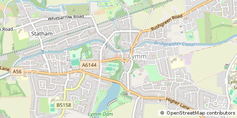 Map of Lymm