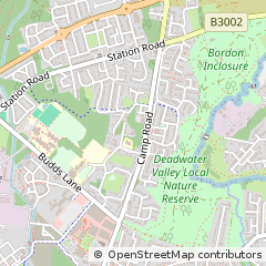 Map of Bordon